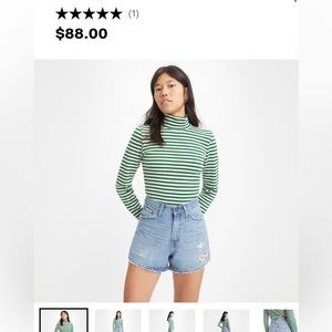 Levi’s 80s Mom Denim Shorts